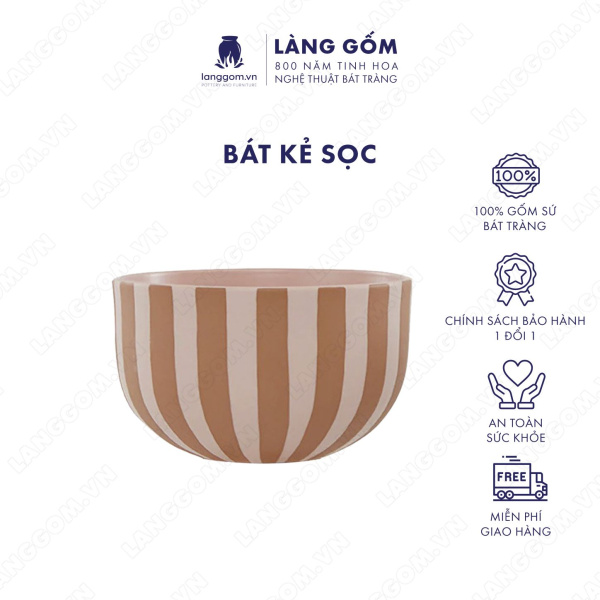 Bát kẻ sọc