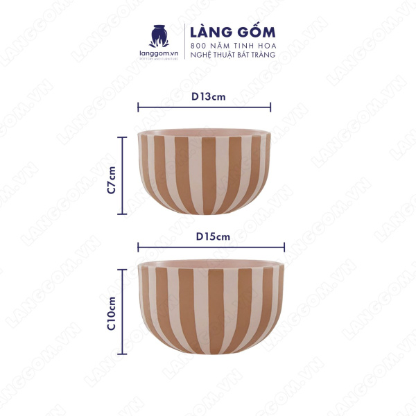 Bát kẻ sọc
