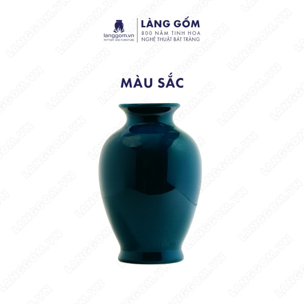 Lọ hoa Men ngọc chân đèn bé
