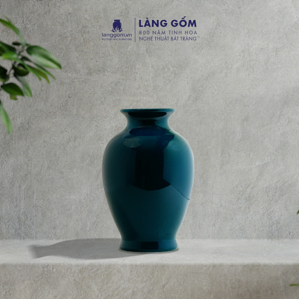 Lọ hoa Men ngọc chân đèn bé