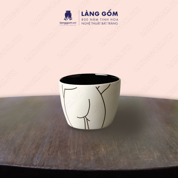 Cốc họa tiết vẽ mông