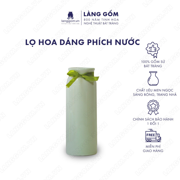 Lọ hoa Men ngọc phích nước