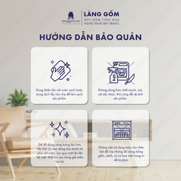 Lọ hoa Men ngọc giỏ cua khía