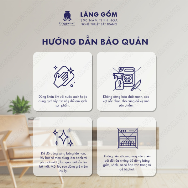 Lọ hoa Men trắng đèn lồng