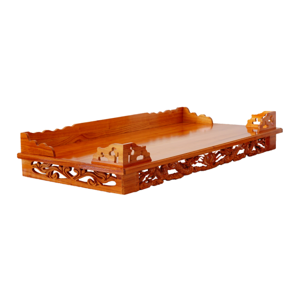 Mâm thờ chạm gỗ xoan 120